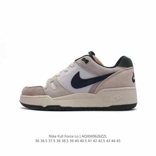 耐克 Nike 全新鞋型 来了！Nike Full Force Low 时尚复古运动板鞋，复古气质爆棚！近年来复古风的兴起，众多品牌纷纷推出自己的全新鞋款，势必