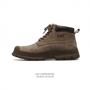 公司级 Cat Footwear Cat 卡特工装 休闲复古男鞋系列靴子 中高帮马丁靴 新款潮板鞋 专治各种不帅 鞋身轻便 舒适性相当不错 橡胶大底 上身随意搭