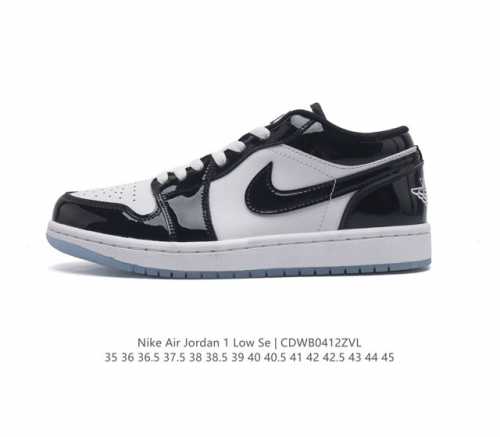 耐克 乔丹air Jordan 1 Low Aj1 乔1 乔丹1代aj1 低帮复古文化休闲运动篮球鞋。该鞋款从 1985 年元年款汲取设计灵感，焕新演绎简约经典