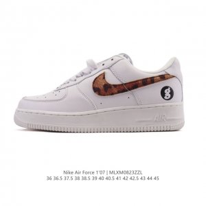 耐克 Nike Air Force 1 '07 Low 空军一号含气垫 小白鞋 2025年新款 低帮百搭厚底增高休闲运动板鞋。柔软、弹性十足的缓震性能和出色的中