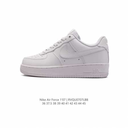 特价 二层皮 耐克 Nike Air Force 1 '07 空军一号男女子运动鞋复古篮球鞋，巧妙结合复古美学和新潮魅力，旨在致敬 40 年来风靡世界的元年款篮 - 点击图像关闭