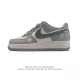 260 公司级 Af1耐克 Nike Air Force 1 ‘07 Low 空军一号 2025年 新款 刺绣菊花 厚底增高百搭运动板鞋 原楦头原纸板 打造纯正