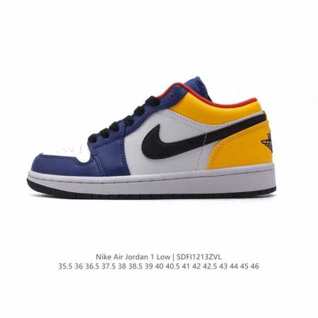 耐克 乔丹air Jordan 1 Low Aj1 乔1 乔丹1代aj1 低帮复古文化休闲运动篮球鞋。该鞋款从 1985 年元年款汲取设计灵感，焕新演绎简约经典 - 点击图像关闭