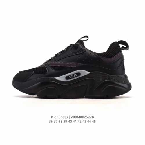 Dior 迪奥 高奢品牌 彰显高级气质 Dior 运动鞋低帮系列复古休闲鞋时尚慢跑鞋厚底老爹鞋圆头系带 运动跑鞋 生活休闲鞋 男女同款 时髦单品 时尚百搭 复古