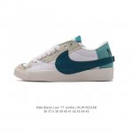 耐克 Nike Blazer Low '77 Jumbo 男女子运动鞋抓地板鞋 经典街头人气鞋款，采用人气传统外观，巧搭大号耐克勾勾设计和宽大鞋带。柔软泡绵鞋舌