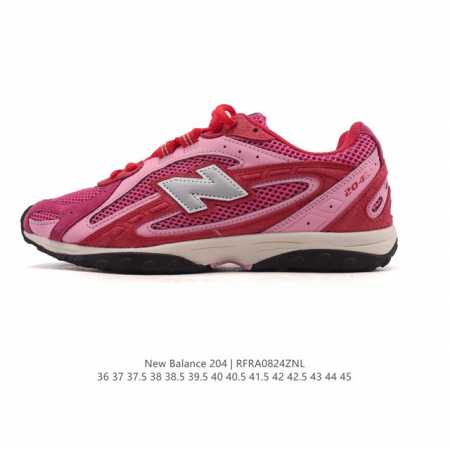 新品公司级 新百伦 2025年新款 New Balance 204L 2025年夏季登场：复古薄底鞋重塑都市运动美学时尚运动跑步鞋，以复古薄底设计与室内足球鞋灵 - 点击图像关闭