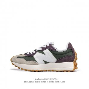 nb327 #New Balance 新百伦 采用翻毛皮及染色牛津布料拼接构成，中底高弹eva发泡材质加持满丁防滑橡胶外底上世纪 70 年代的意大利街头风格nb