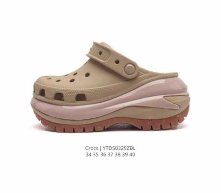 Crocs 沙滩洞洞鞋 女鞋 卡骆驰杨幂同款 厚底增高凸显大长腿 防滑橡胶大底沙滩鞋 休闲包头凉拖鞋 选择尺码时 建议选大一码 脚感更舒适 这款没有鞋盒 类型 - 点击图像关闭