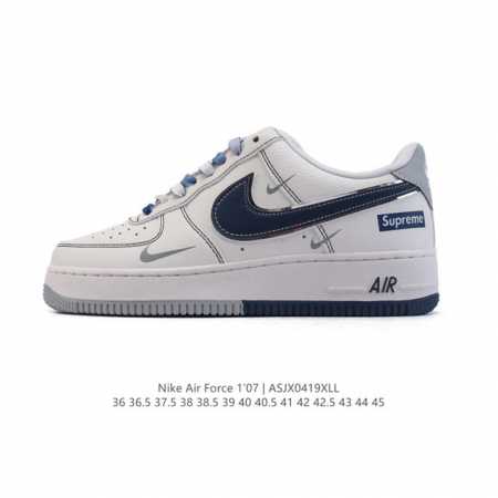 公司级 Af1耐克 2025年新款小白鞋 Nike Air Force 7 Low 空军一号 厚底增高百搭运动板鞋 原楦头原纸板 打造纯正空军版型，专注外贸渠道 - 点击图像关闭