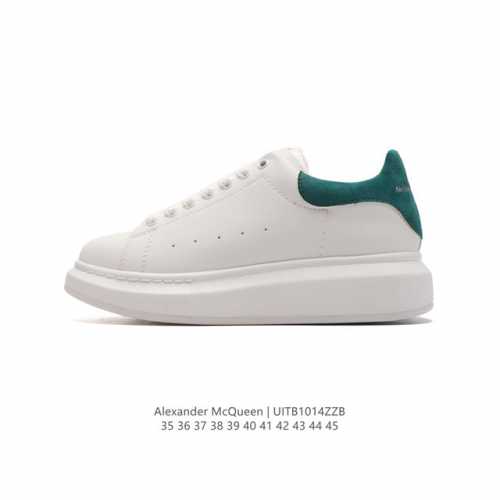 Alexander Mcqueen 亚历山大麦昆 内外超软小羊皮贴脚透气及超软羊皮内里脚垫，原数据开发抽真空高密度增高大底意大利高奢品牌亚历山大 麦昆alexa