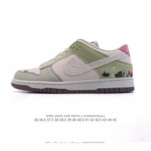 真标 耐克 Nike Dunk Low Retro 运动鞋 2025年新款 经典复古板鞋。作为 80 年代经典篮球鞋款，起初专为硬木球场打造，后来成为席卷街头的