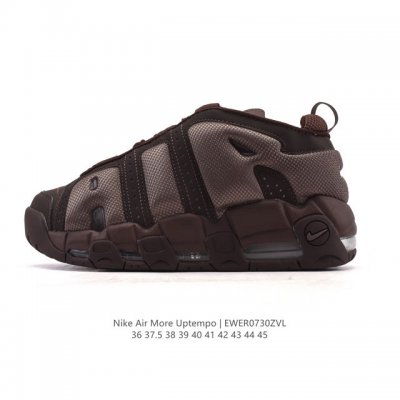 耐克 Nike Air More Uptempo '96 皮蓬全掌气垫男女子运动鞋厚底增高缓震慢跑鞋。续写 20 世纪 80 年代和 90 年代篮球运动飞速发展