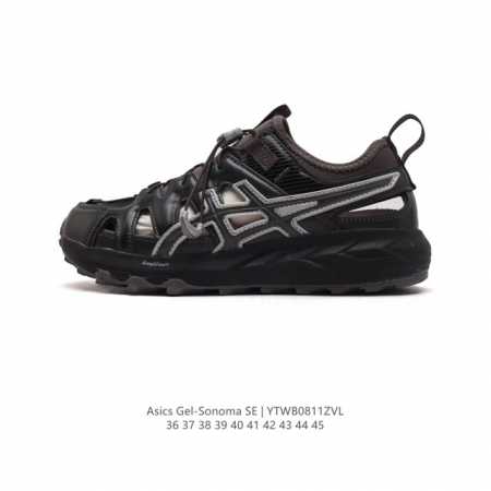 Asics 亚瑟士 机能溯溪 Asics Gel-Sonoma Se 潮流溯溪鞋情侣夏季涉水鞋运动凉鞋洞洞鞋 作为一对溯溪鞋常有的镂空设计、快速系带，该有的 T - 点击图像关闭