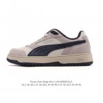 特价 Puma 彪马 Oslo Maja Wn's 2025年新款 小白鞋 厚底增高运动休闲板鞋 复古经典板鞋时尚小白鞋。原楦原纸版开发，采用固色翻毛皮拼接头层
