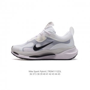 公司级 新款 Nike 耐克正品spark Flyknit轻便透气休闲鞋厚底增高老爹跑步鞋dj6945- 鞋面采用全编织的 Flyknit 结构，外观看上去就很