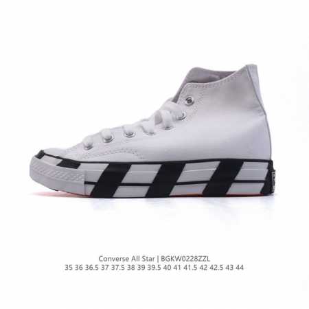 Converse All Star 匡威 2025年新年款运动鞋 复古星标高帮休闲运动硫化百搭板鞋 男女鞋经典学院风帆布学生鞋 。这个系列是匡威最古老的系列了。 - 点击图像关闭