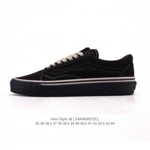 真标 带半码 Vans 万斯 Style 36 经典低帮休闲运动硫化滑板板鞋。真的是吹爆的系列,那就是Vansstyle36系列低帮经典复古文化休闲运动篮球鞋好