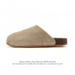 新品 阿迪达斯 Adidasadimule舒适休闲拖鞋 穆勒鞋男女新款阿迪达斯官方三叶草 Adidas Originals Adimule 拖鞋：复古舒适，百搭