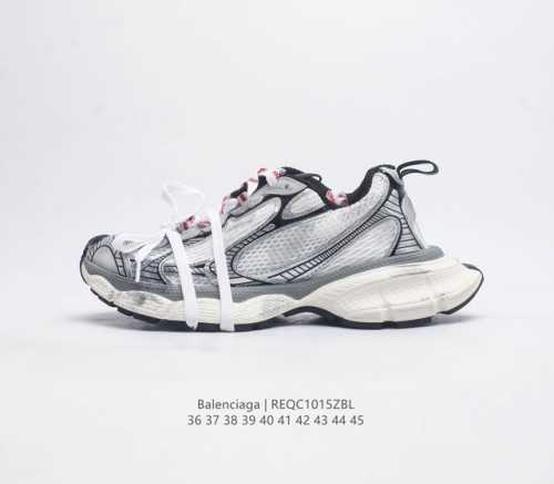 巴黎世家 3Xl 九代 最新sneaker系列 9代巴黎世家3Xl 老爹鞋潮人必备快入 老爹鞋 网布做旧男女款九代 脏脏鞋厚底增高 低帮情侣鞋休闲运动鞋 3Xl