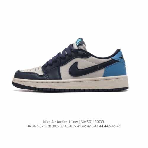 耐克 乔丹air Jordan 1 Low Aj1 乔1 乔丹1代aj1 低帮复古文化休闲运动篮球鞋。该鞋款从 1985 年元年款汲取设计灵感，焕新演绎简约经典
