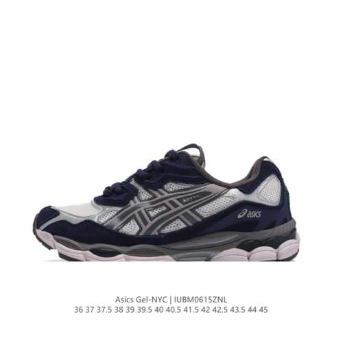 Asicsgel-Nyc复古单品 亚瑟士asicstiger 新款休闲鞋 厚底街头运动休闲鞋，Asics亚瑟士推出全新gel-Nyc，彰显纽约都市活力。这次的新