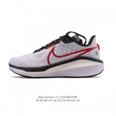 公司级 耐克男士运动鞋 Nike Vomero系列Air Zoom Vomero 17 飞线网面徒步运动缓震跑步鞋。全新配色内置双Zoom气垫！Vomero是耐