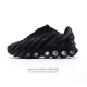 耐克 Nike Air Max Dn8 全掌气垫科技运动跑步鞋Fq7860-005。鞋款采用醒目渐变织物和动态波浪状结构鞋面，搭配黑色中底和外底，以及迷你黑色