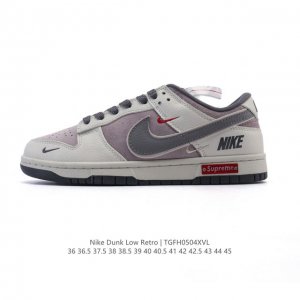 公司级 耐克 Nike Dunk Low Retro 运动鞋复古板鞋 作为 80 年代经典篮球鞋款，起初专为硬木球场打造，后来成为席卷街头的时尚标杆，现以经典细