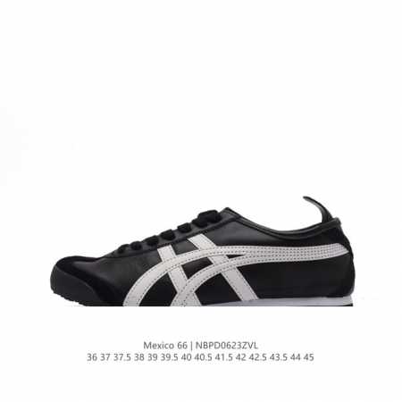 真标 Asics 亚瑟士 男女鞋真标半码制 日产经典老牌-鬼塚虎 Onitsuka Tiger Mexico 66经典墨西哥系列复古经典百搭板鞋休闲运动鞋慢跑鞋 - 点击图像关闭
