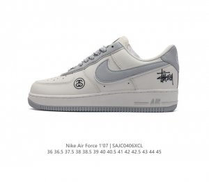 公司级 Af1耐克 Nike Air Force 1 ‘07 Low 空军一号 厚底增高百搭运动板鞋 原楦头原纸板 打造纯正空军版型，专注外贸渠道 全掌内置蜂窝