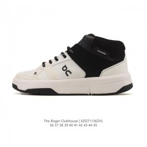 新品 The Roger Clubhouse On × 费德勒特别合作系列的最新鞋款 网球鞋 小白鞋，将是场下中最瞩目的运动休闲板鞋。 这个系列将舒适科技与时尚