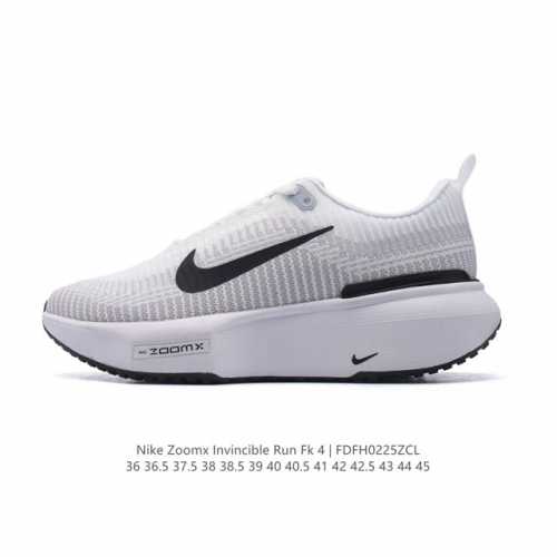 耐克 Nike Zoomx Invincible Run Fk 4代 机能风格运动鞋 厚底增高老爹鞋，一款奥运配色的缓震跑鞋 耐克Infinityrun4，最U