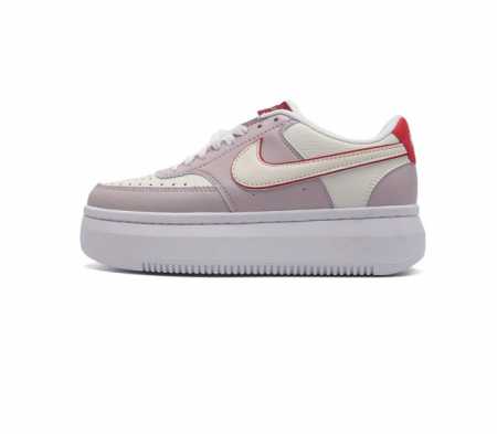 Nike耐克新款nike Court Vision Alta Ltr 厚底增高运动休闲板鞋 时尚设计 巧妙融合皮革材质搭配加高鞋底 出众篮球鞋外观搭配柔软鞋舌 - 点击图像关闭