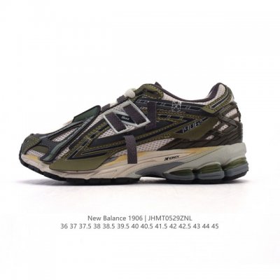 公司级 新百伦 New Balance M1906系列 复古运动鞋单品宝藏老爹鞋款。作为Nb最经典的档案鞋型之一，与 2一样，1906有着Nb最成熟的技术加持和