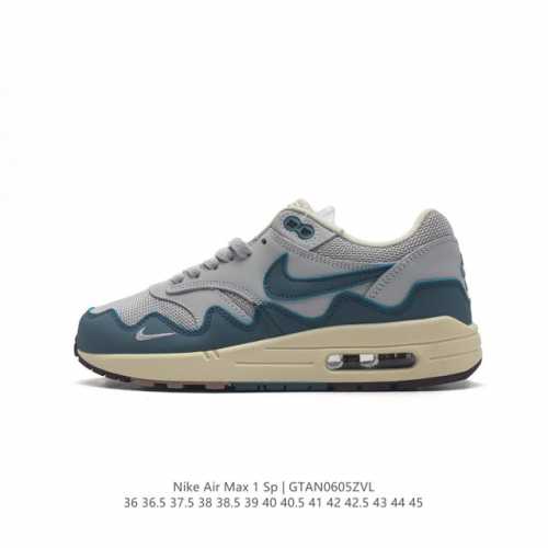 耐克 Nike Air Max 1 P 男女子运动鞋缓震慢跑鞋，由 Nike 与阿姆斯特丹服饰品牌 Patta 联袂打造，将你挚爱的经典外观与荷兰品牌的反叛精神
