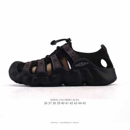 Keen 时尚 百搭 防滑耐磨 凉鞋 户外涉水透气溯溪运动凉鞋 沙滩鞋 Keen 凉鞋以其卓越的户外性能和时尚设计而闻名。 这是一款户外凉鞋，结合了户外和时尚元 - 点击图像关闭