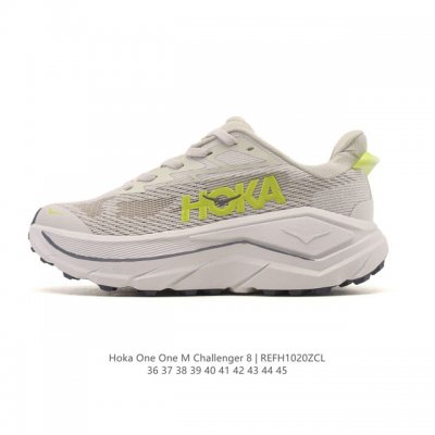 Hoka One One 挑战者8 Gtx全地形跑鞋 Hoka男女款秋季挑战者8全地形跑步鞋Challenger 8 透气户外 宽运动鞋厚底增高老爹鞋。Hoka