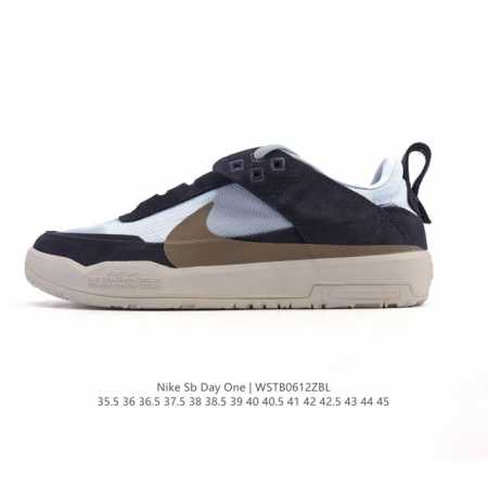 新品 耐克 Nike Sb Day One 舒适简约 防滑耐磨 低帮 板鞋 经典时尚滑板鞋，复古风潮美式复古穿搭~我是懂少年感的这双鞋我穿了很久 低帮设计搭配简 - 点击图像关闭