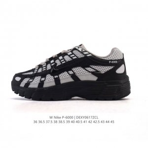 公司级 耐克 Nike 男女子休闲运动鞋解构绑带 双鞋带 P-6000Premium 轻便舒适透气防滑缓震耐磨跑步鞋。P-6000 是一款植根于 2000 年代
