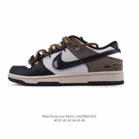 公司级 耐克 Nike Dunk Low Retro 运动鞋复古板鞋。作为 80 年代经典篮球鞋款，起初专为硬木球场打造，后来成为席卷街头的时尚标杆，现以经典细 - 点击图像关闭