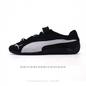 puma Speedca Og 彪马极速赛车系列低帮德训风拼接复古百搭休闲运动赛车鞋 鞋款从80 90年代赛车手所穿的防火赛车鞋为原型 鞋身线条模仿了赛车的流线