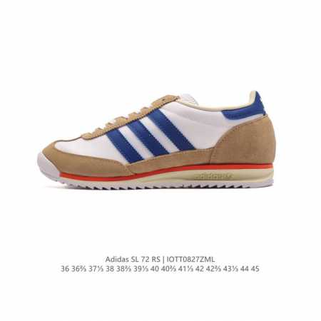 公司级 阿迪达斯adidas Sl 72 Shoes 经典复古薄底运动鞋 T头鞋 三叶草复古休闲跑步鞋休闲运动鞋 这款经典运动鞋携复古型格，来访你的活力日常 采 - 点击图像关闭