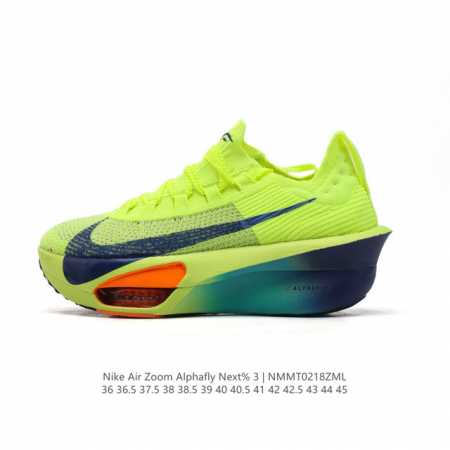 公司级 耐克 Nike Air Zoom Alphafly Next% 3代 马拉松三代 原标原盒真碳纤维 真Zoom X 气垫正确版型！鞋面采用更轻质更透气的 - 点击图像关闭