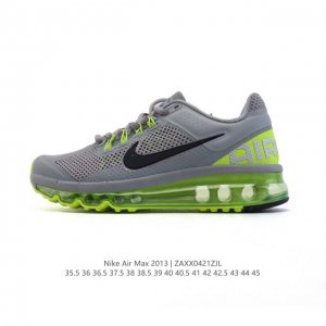 公司级 耐克 Nike Air Max 系列经典人气单品强势回归。Nike Air Max 2013 男女子气垫运动鞋 厚底增高跑步鞋，延续以往的时尚格调和运动