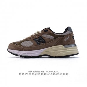 公司级 Newbalance 新百伦993系列美产老爹鞋总统经典复古运动鞋纽巴伦993总统慢跑鞋。卓越的舒适性与经典风格相得益彰，打造出我们的 Made In