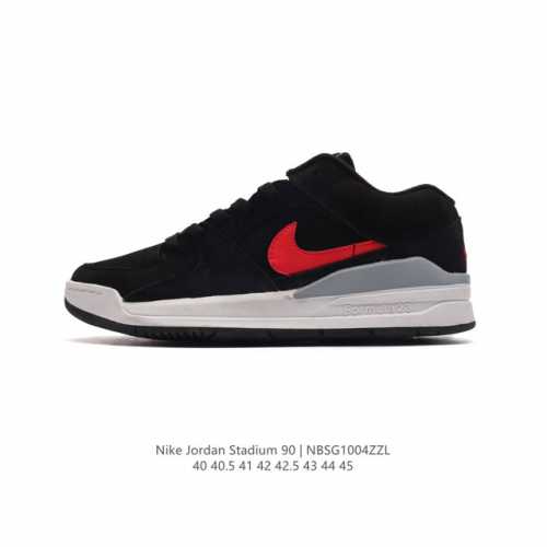 真标 耐克男士运动板鞋 Nike Air Jordan Stadium 90 Stadium 乔丹 Aj 90 篮球鞋。Jordan Stadium 90充满了