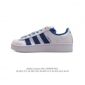 Adidas阿迪达斯.三叶草campus 00S 面包鞋复古休闲板鞋。千禧回潮！Adidas Campus 00S 经典再现！面包化的campus鞋款在今年受到