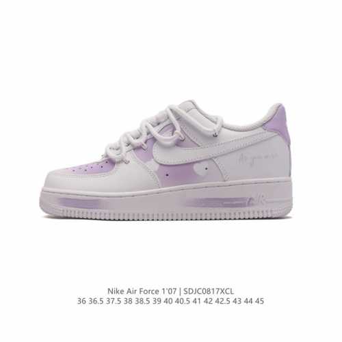 公司级 Af1耐克 Nike Air Force 1 ‘07 Low 空军一号 厚底增高百搭运动板鞋 双鞋带 解构绑带 原楦头原纸板 打造纯正空军版型，专注外贸