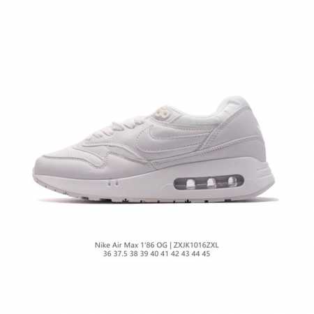 耐克nike Air Max 1'86 Og 经典复古小气垫缓震跑步鞋，穿上nike Air Max 1 '86 Og 高尔夫球鞋，成就街头传奇。该鞋款舒适耐穿 - 点击图像关闭