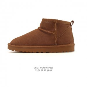 公司级 Ugg雪地靴 中帮筒靴 时尚舒适女鞋厚底增高长筒靴 俏皮可爱的百变造型， 美国轻奢品牌Ugg 平底系列冬季 雪地休闲保暖毛毛雪地靴。官方同步包装 检验标